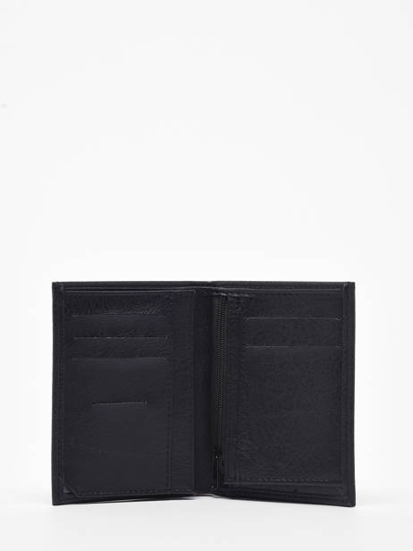 Portefeuille Porte-monnaie Cuir Miniprix Noir essentiel 8105 vue secondaire 1