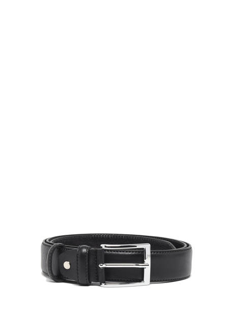 Ceinture Petit prix cuir Noir belt 35