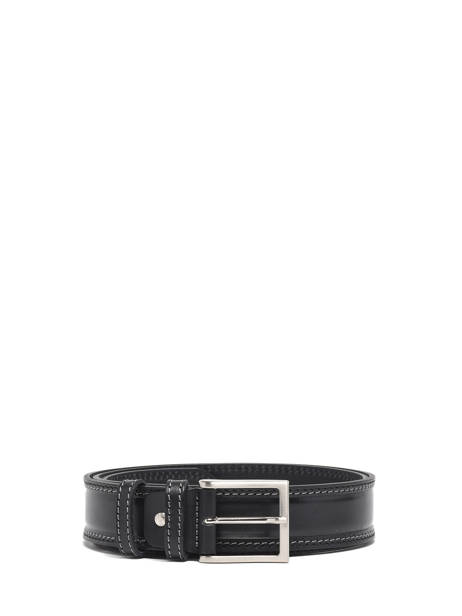 Ceinture Petit prix cuir Noir belt 40