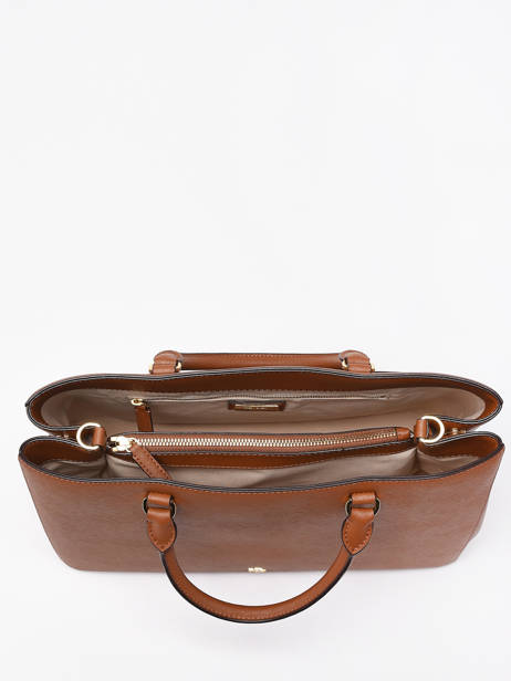 Sac Porté Main Hanna 37 Cuir Lauren ralph lauren Marron hanna 31898556 vue secondaire 3