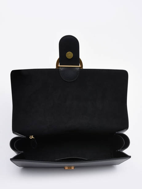 Sac Porté épaule Love Bag Icon Cuir Pinko Noir love bag icon A0F1 vue secondaire 3