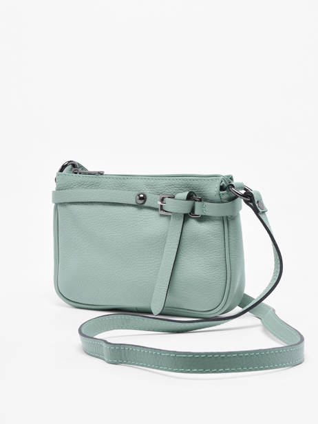 Sac Bandoulière Caviar Cuir Milano Bleu caviar G1421N vue secondaire 2