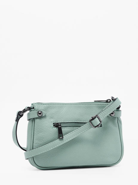 Sac Bandoulière Caviar Cuir Milano Bleu caviar G1421N vue secondaire 4