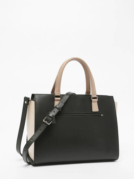 Sac Trapèze Smooth Cuir Lancaster Noir smooth 4 vue secondaire 4
