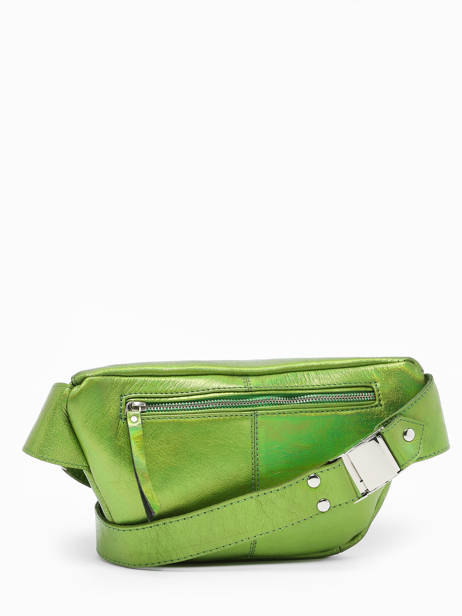 Sac Banane Labanane Cuir Paul marius Vert vintage BANANE vue secondaire 4