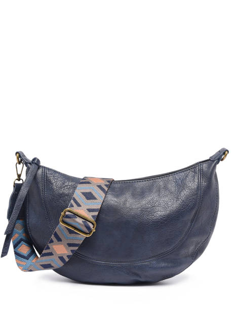 Sac Bandoulière Sangle Mandoline Bleu sangle MD041