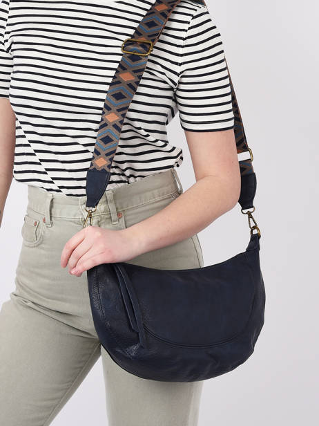 Sac Bandoulière Sangle Mandoline Bleu sangle MD041 vue secondaire 1