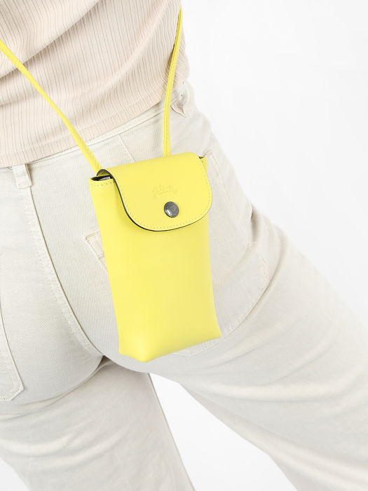 Longchamp Le pliage xtra Etui ipod/cd Jaune