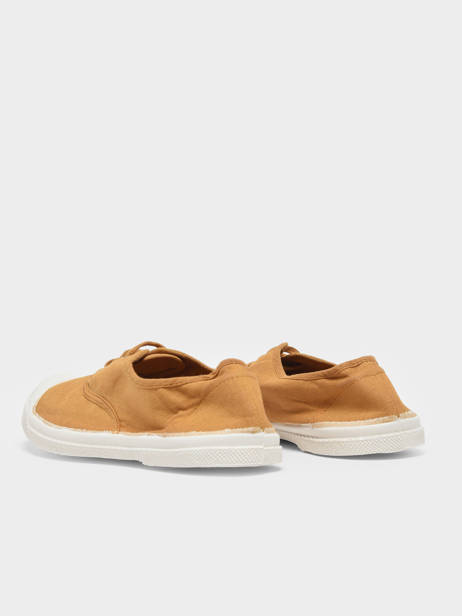 Sneakers Bensimon Marron accessoires F15004 vue secondaire 4