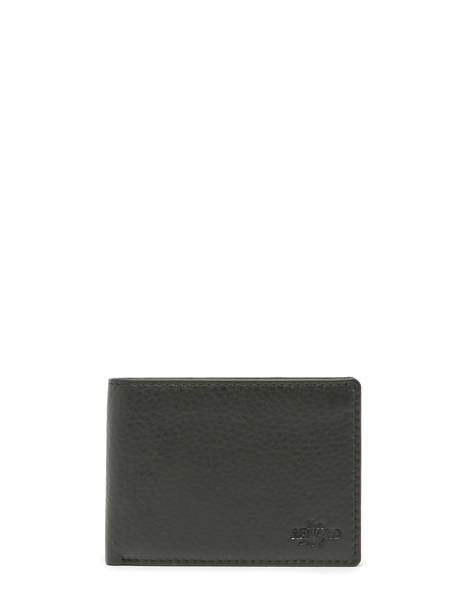 Portefeuille Cuir Yves renard Noir foulonne 2376