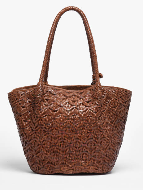 Sac Porté épaule Heritage Cuir Heritage Cuir Biba Marron heritage ALW1L vue secondaire 4