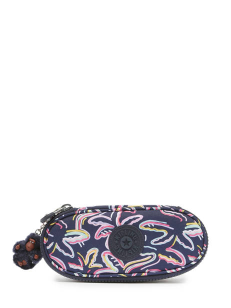 Trousse 1 Compartiment Kipling Bleu back to school KI6231