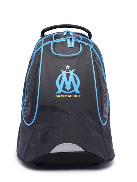 Sac A Dos à Roulettes 2 Compartiments Olympique de marseille Noir om 23CO204R