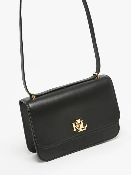 Sac Bandoulière Sophee 22 Cuir Lauren ralph lauren Noir sophee 31915780 vue secondaire 2