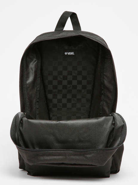 Sac à Dos Vans Noir backpack VN0A7SCH vue secondaire 2