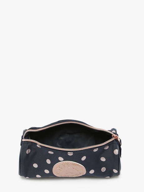 Trousse 1 Compartiment Milky kiss Bleu i like dots 3478 vue secondaire 1