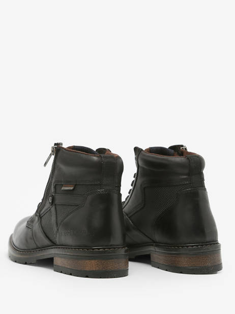 Boots Eternel En Cuir Redskins Noir men ETERNEL vue secondaire 5
