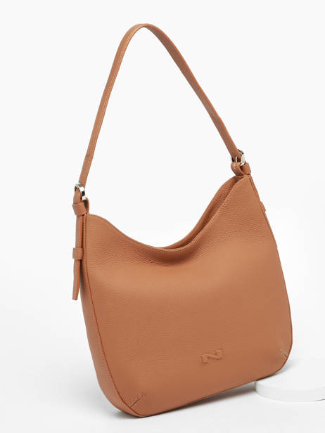 Sac Porté épaule Rumba Cuir Nathan baume Marron nathan 53 vue secondaire 2