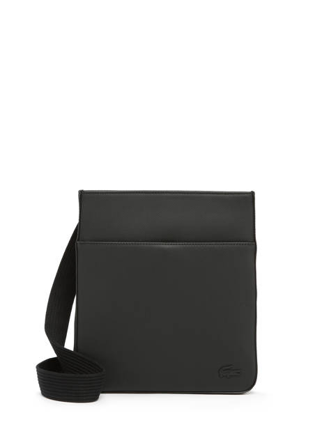 Sac Bandoulière Lacoste Noir men's classic NH4424HC