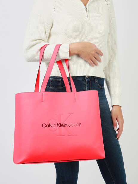 Sac Porté épaule Sculpted Calvin klein jeans Rose sculpted K610825 vue secondaire 1