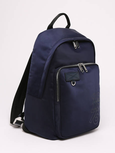 Sac à Dos Leo 1 Compartiment Lancel Bleu leo A12679 vue secondaire 2