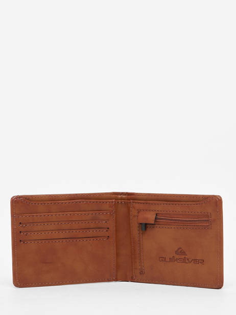 Portefeuille Quiksilver Marron wallets QYAA3357 vue secondaire 1